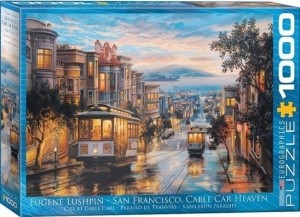 SanFranciscoCableCarHeavenPuzzel1000stukjes