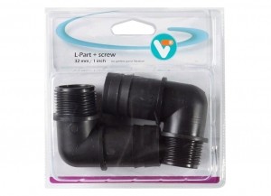 Kniestukmetschroefdraadl-partmetscrew32mm1inchVelda-Velda