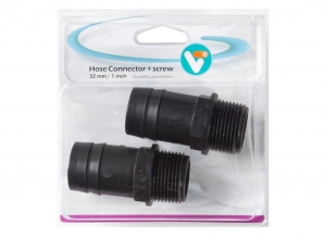 KoppelstukConnectormetscrew32mm1inchVelda-Velda