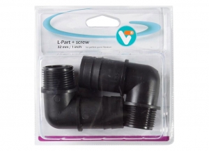 Kniestukmetschroefdraadl-partmetscrew32mm1inchVelda-Velda