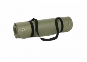 LifemaxxLMXPilatesYogaFitnessmat180cm-Olijfgroen