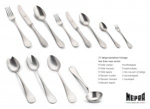 CutlerySet78PcsVintage