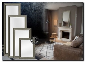 BarokspiegelMadeinItalySpiegelNinoTaupemitSilberPerleAngebot