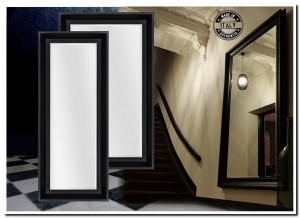 BarokspiegelMadeinItalySpiegelMatteoSchwarzMatt