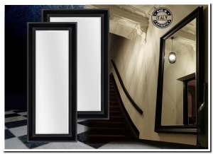 BarokspiegelMadeinItalySpiegelMatteoSchwarzMatt