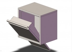 LogixboxFlexyboxinbouwpakketbrievenbuscompleet-grijs