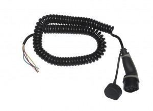LaadkabelType2naaropeneinde-1x32A-4meter-Coiled