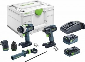 FestoolTID185040-SetTPC18418VLi-IonAccuCombiset1x40Ah1x50AhInSystainer-Bluetooth