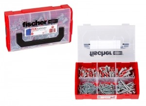 Fischer536162210-deligeFixTainerDuoPowerPluggen-schroevenset-6810mm