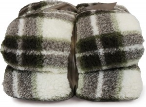 PlaidTris150x200cmwintergreen-Uniqueliving