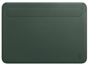 WIWUSkinProII-MacBookSleeve-laptopsleeve-12inch-PUleer-Groen