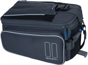 BagagedragertasBasilSportDesignTrunkbagMIK-7tot15Liter-Graphite