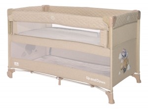 LorelliUpandDownFogBeigeFlyingFriendsCampingbedjeinclBodemverhoger1008006-2371