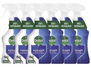 6xDettolAllesreinigerSprayPowerFresh-Badkamer-500ml