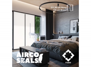 Aircodeurafdichtingskit2115x120cmmetmagneetsluiting