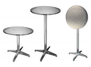 HIInklapbareStatafel-Bijzettafel-RVS-60cm-hoogte115cm