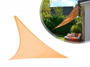 Schaduwdoek-3x3x3M-Driehoek-Beige