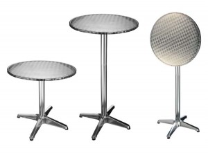 HIInklapbareStatafel-Bijzettafel-RVS-60cm-hoogte115cm