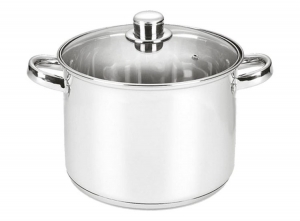 MichelinoSoeppan-RVS-10Liter-GlazenDeksel