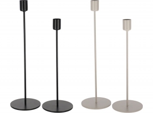 JENSLivingKandelaarfinn-Setvan2-Metaal-ZwartGrijs