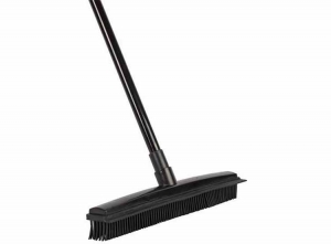 GSRubberenBezem-Kappersbezem-VloerwissermetSteel-68-120cm-Zwart