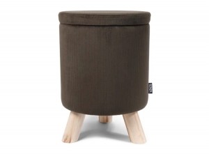 SENZARibbelOpbergpoef-DonkerGroen