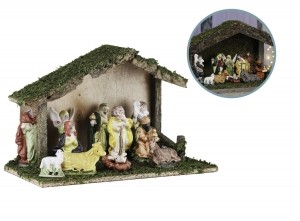 HiKerststalmetBeelden-HoutenKerstdecoratie-31cm