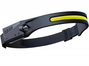 NexxtHandyBriteOplaadbareLEDHoofdlamp-350Lumen-2-in-1ZaklampenWerklamp