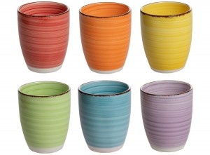 StudioTavolaKoffiekopjesSunnySummer-160ml-6stuks