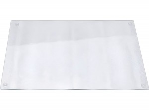 MichelinoGlazenSnijplank-20x30cm-HyginischHittebestendig-Transparant