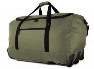 NorlnderSGReistasXLMetWielenRPETOlijfgroen-weekendtas