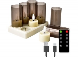 6FlinQOplaadbareWaxinelichtjes-LedKaarsenmetBewegendeVlam