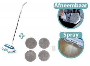 ShineElektrischeSchoonmaakmopDeluxe-RoterendeVloerreiniger