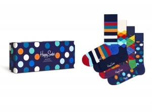 HappySocksStripeDots-Giftbox-Maat36-40-4paar
