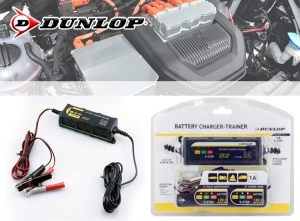 DunlopDruppellader-Voorhetopladenvaneenbijnalegeaccu