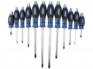 HYUNDAIDoorslagschroevendraaierset-12-delig-PlatbekenKruiskop