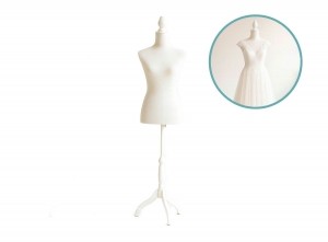 LowanderDamesPaspop-Etalagepop-Verstelbaar134tot170cm-Wit