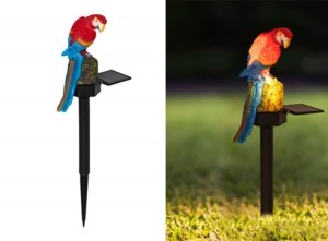 HiLEDSolarpapegaaituinlamp