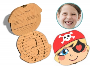 Tandendoosjemetnaam-Piraatmeid-Hout