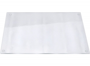 MichelinoGlazenSnijplank-20x30cm-HyginischHittebestendig-Transparant