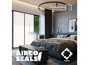 Aircodeurafdichtingskit2115x120cmmetmagneetsluiting