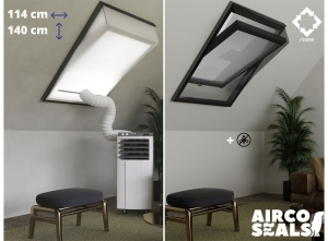 RaamafdichtingskitMobieleAirco-MetHor-114x140cmVeluxSK08