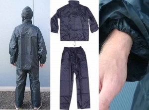 LastpakBasicRegenpakmetCapuchon-Blauw-MaatMtot3XL