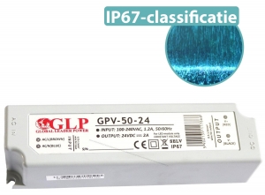 GLPLEDvoedingsadapter-24V48W2A-IP67Waterdicht