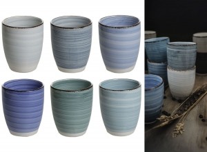 StudioTavolaBekersOceanBlue-350ml-5stuks