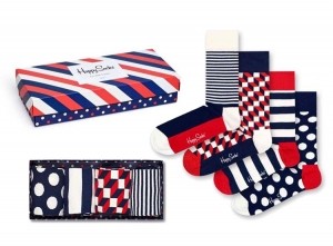 HappySocksStripeGiftbox-Maat36-40-4paar