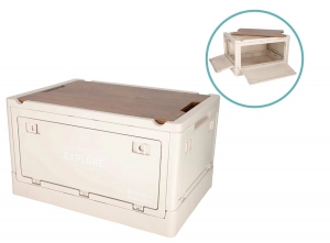 Norlnderkratmethoutendeksel-off-white-33L-inklapbaarenstapelbaar