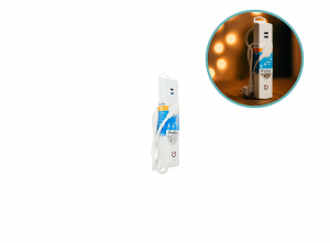 Profilestekkerdoos3-voudigmetUSB-AUSB-C15mwit