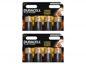 8xDuracellDplusBatterijMN1300