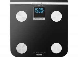 TristarWeegschaal-Personenweegschaal-Tot150kg-Zwart